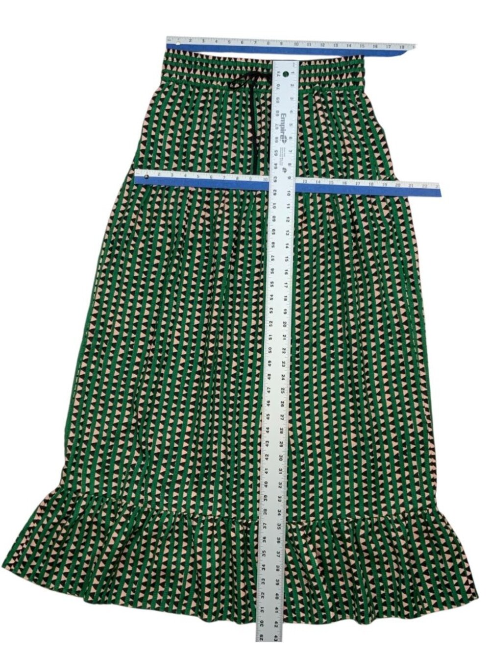 Scotch & Soda Green Patterned Maxi Skirt - Picture 6 of 14